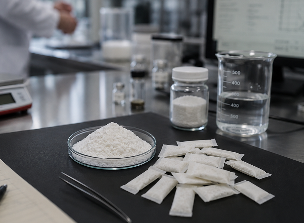 Pouch formulation and flavour development